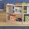 Flash Furniture Bright Beginnings Commercial Bow Front 2 Tier Wooden Classroom Open Corner Storage Unit, Natural MK-KE24060-GG - alternate 3